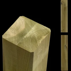 Plus Slot enkeltlåge 100x75 cm trykimprægneret
