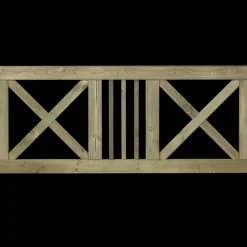 Plus Slot hegn 180x75 cm trykimprægneret