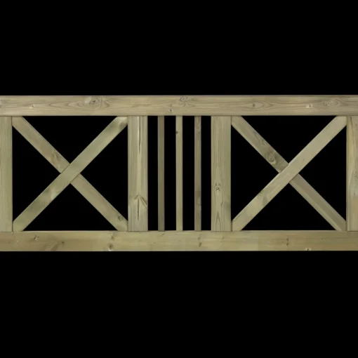 Plus Slot hegn 180x75 cm trykimprægneret