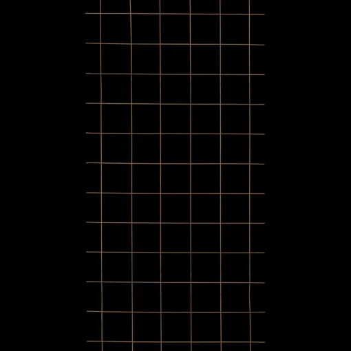 Plus stålespalier u/kant 900x1800mm rustrød