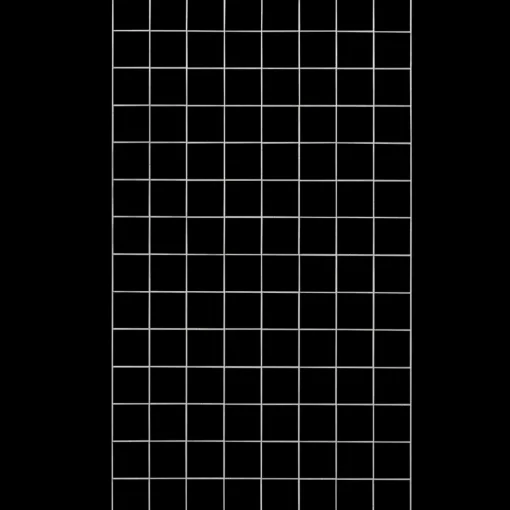 Plus stålespalier 800x1400mm Ø5mm varmgalv. 10x10 cm