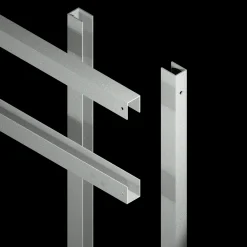 Plus stålramme t/hegn 180x95 cm varmgalvanisert