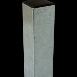 Plus stålstolpe t/ nedstøbning 80x80 mm længde 186 cm galvaniseret