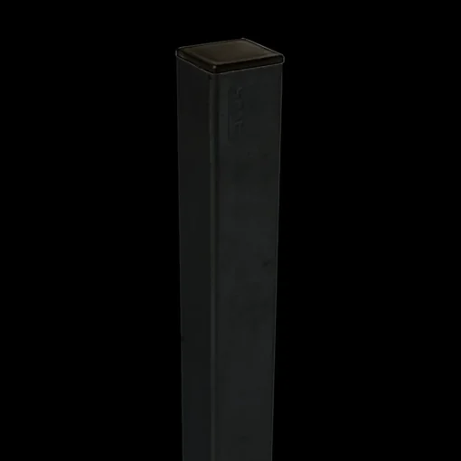 Plus stålstolpe 45x45 mm længde 186 cm gråsort