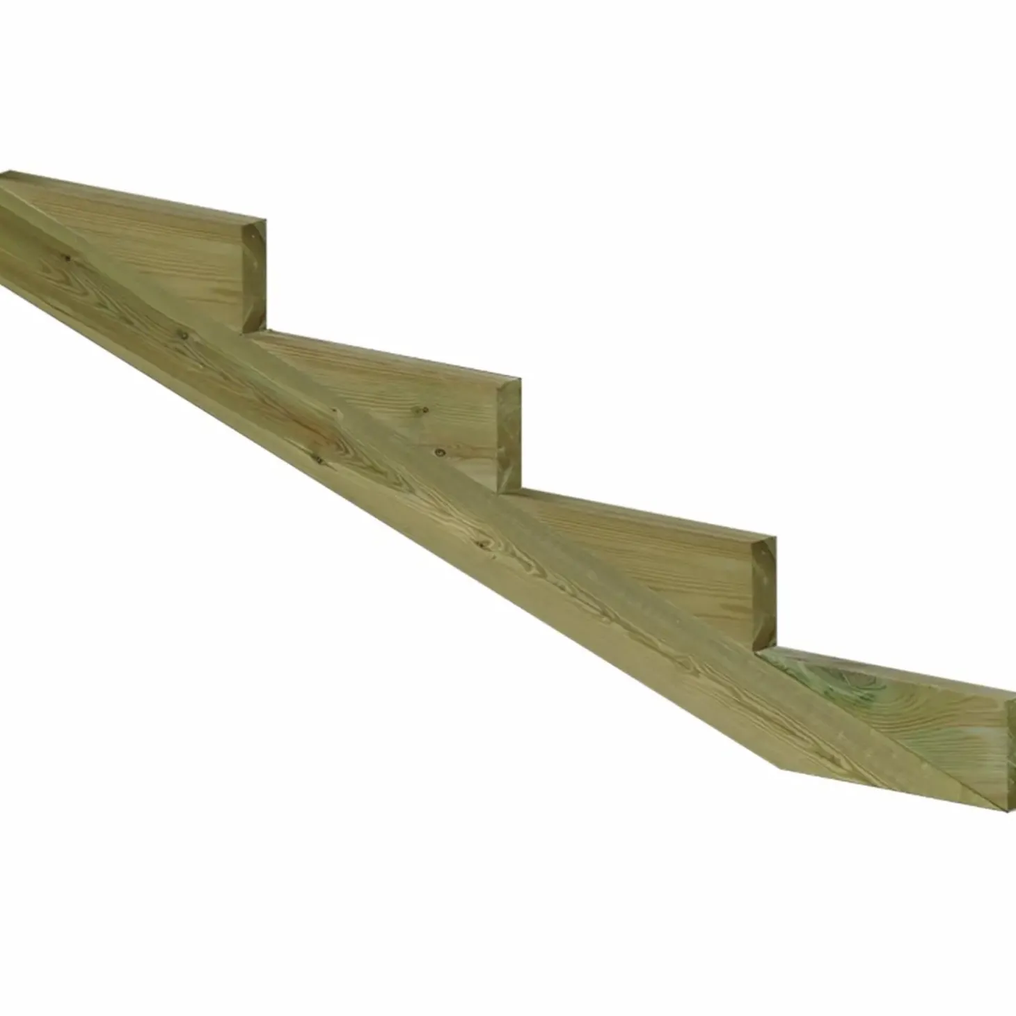 Plus Terrassetrappe 4 trin 19° 120 cm