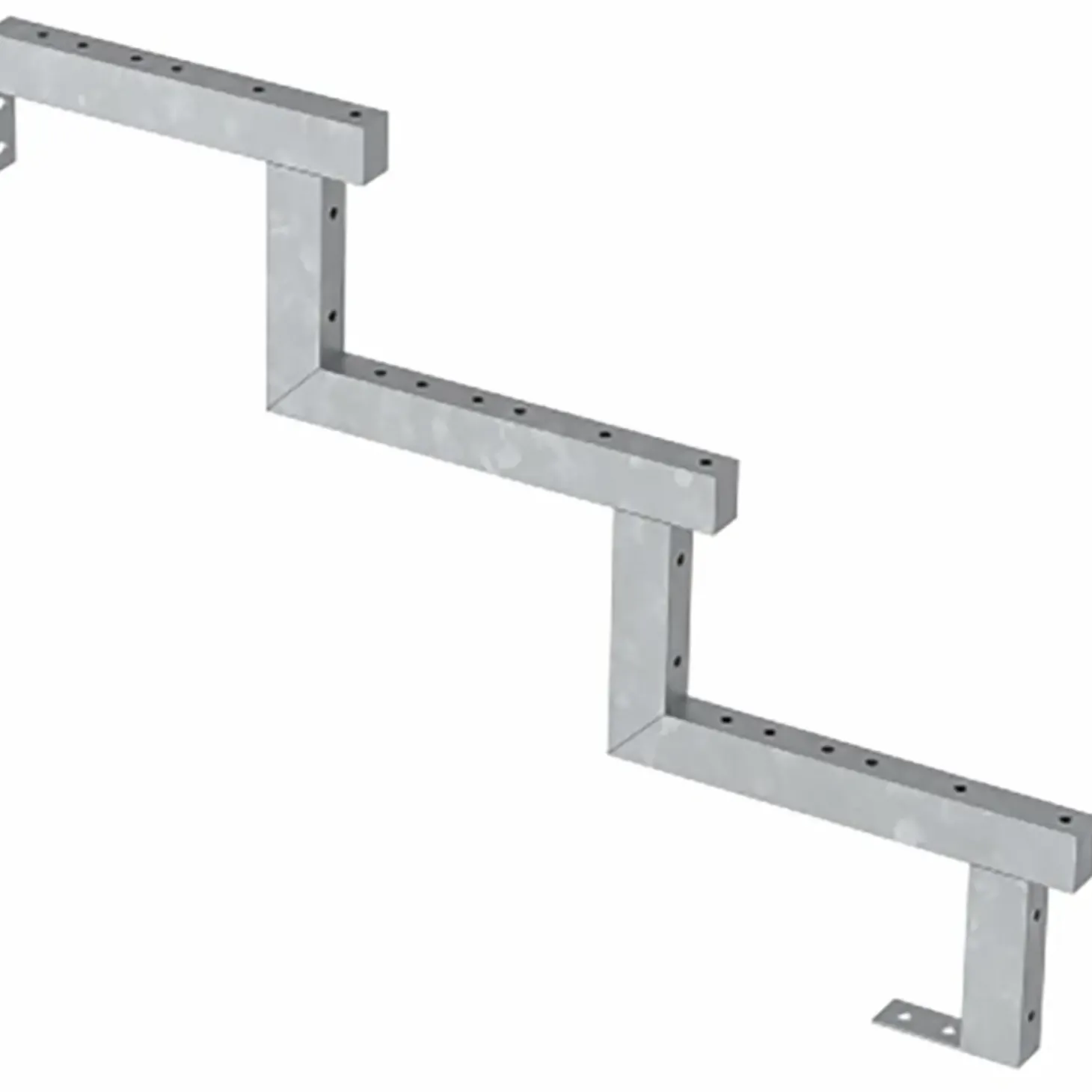 Plus Terrassetrappe 3 trin 54x79 cm 34,2° 180 cm