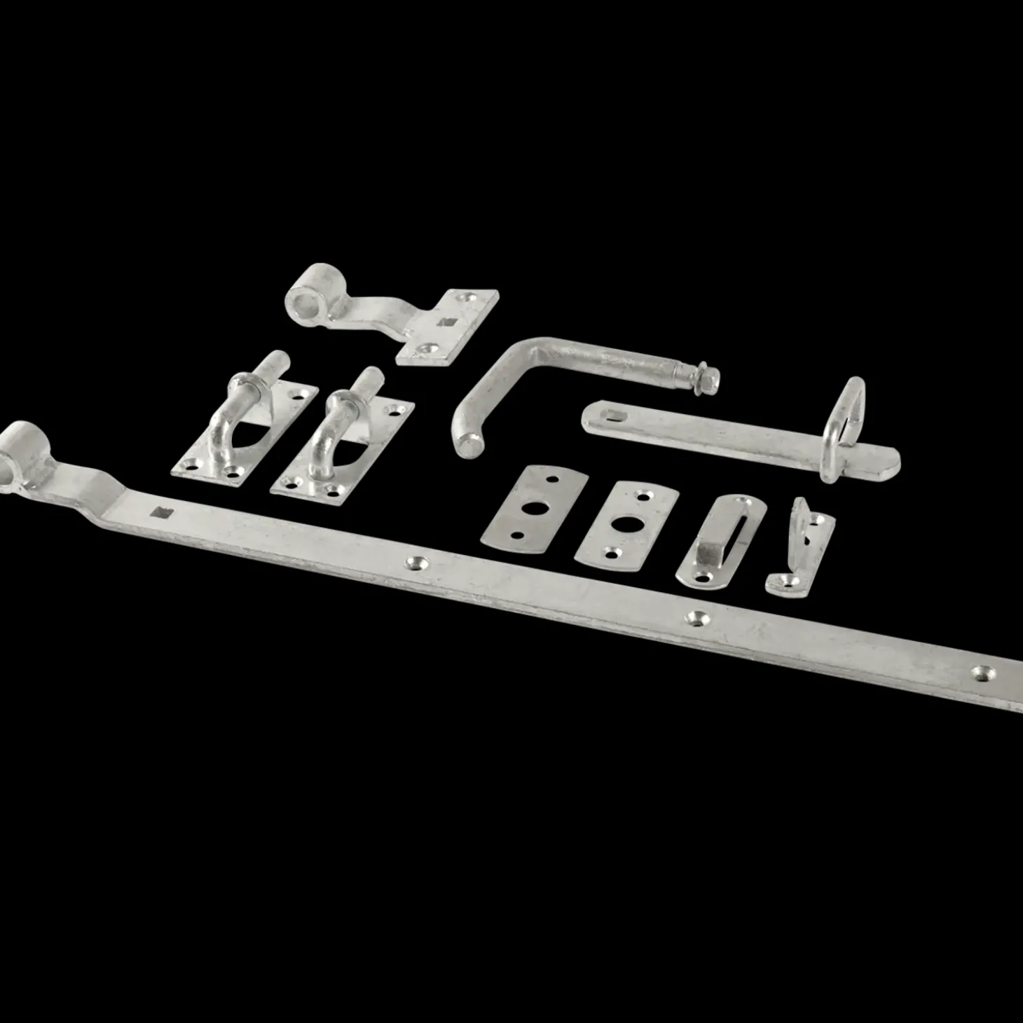 Plus Tokyo enkeltlåge 150x90 cm sort