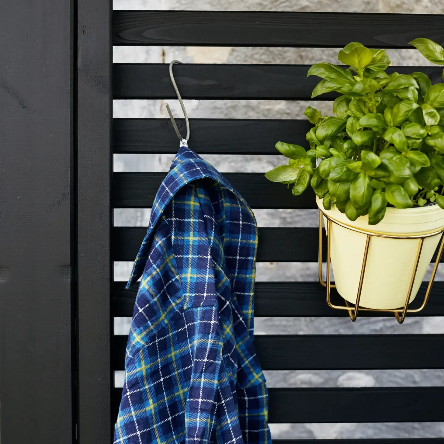 Plus Tokyo hegn 83x140 cm sort