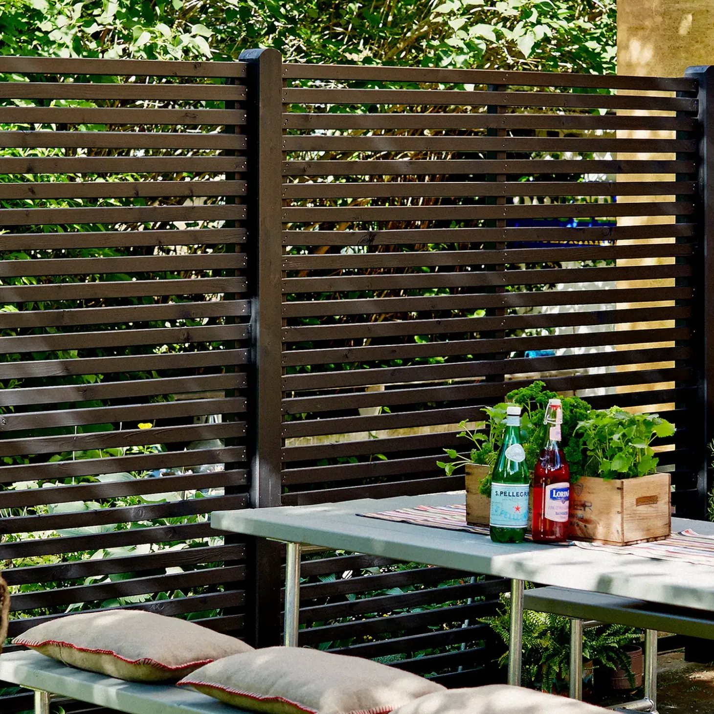 Plus Tokyo hegn 180x90 cm sort