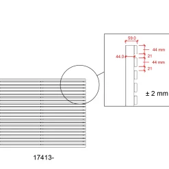 Plus Tokyo Hegn 180x90 cm umbragrå