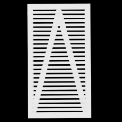 Plus Tokyo renovationsskjuler m/træstolper t/nedgravning hvid