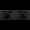 Plus Vinesse dobbeltlåge 300x98 cm sort
