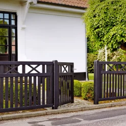 Plus Vinesse hegn 150x96 cm sort