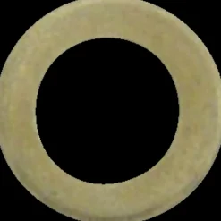 PN dørring 16,5x10,0x3,0 mm messing - 6 stk
