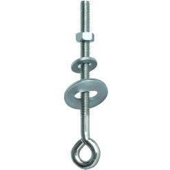 PN øjebolt M6x100 mm. elforzinket