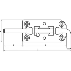 PN skudrigle 415 mm varmforz.