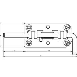 PN skudrigle 230 mm varmforz.