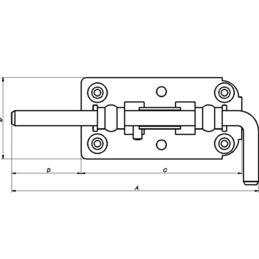 PN skudrigle 230 mm varmforz.