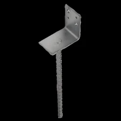 PN stolpefod L-form D99xH90xB50 L400 mm. varmforzinket
