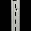 PN vægskinne t/hyldeknægt 1600 mm hvid