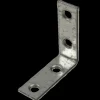 PN vinkelbeslag 67x67x20x2,5 mm. elforzinket