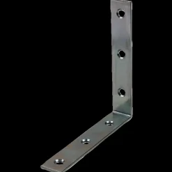 PN vinkelbeslag 107x107x20x2,5 mm. elforzinket