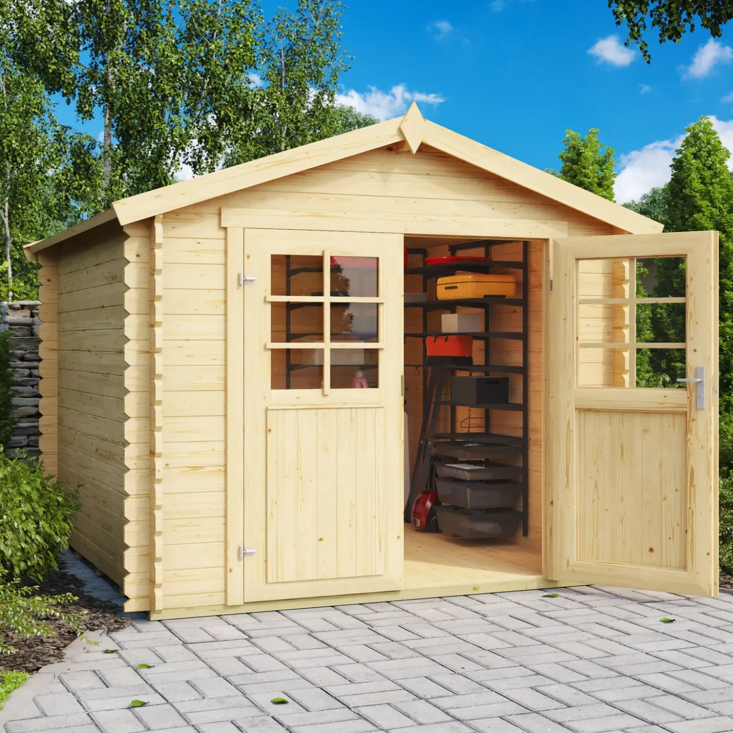 Positano redskabsrum 4,60 m²