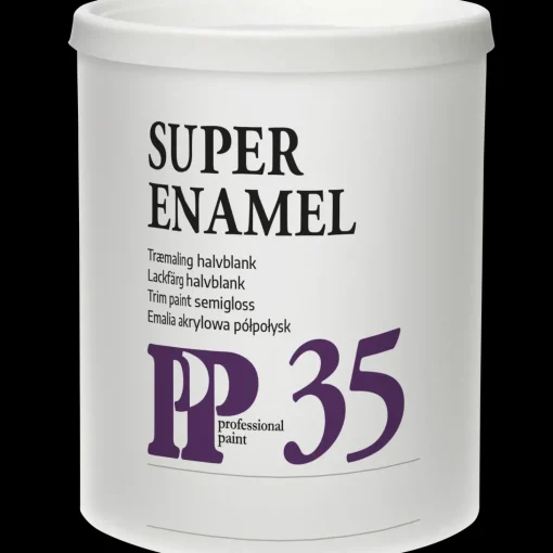 PP Acrylemalje 35 hvid 2,80 L
