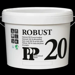 PP Acrylmaling Robust 20 hvid 2,8 L