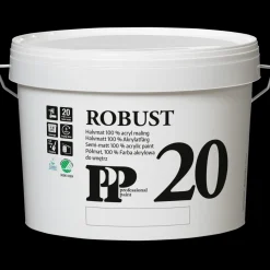 PP Acrylmaling Robust 20 hvid 2,8 L