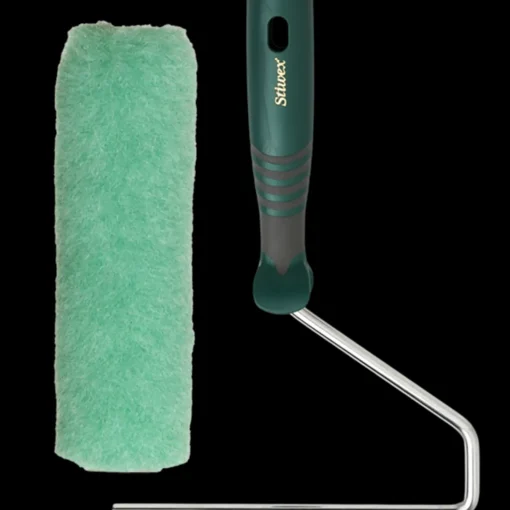 Premium mallerrulle med skaft kort 150 mm
