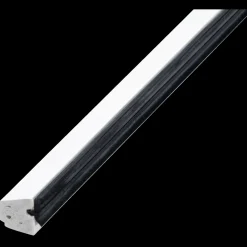 Primo sideglasliste hvid 16x16x2500 mm