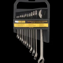 Probuilder ring-gaffelnøglesæt 12 dele