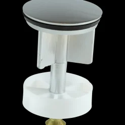 Prop t/bundventil m/løft op prop 1 1/4" krom