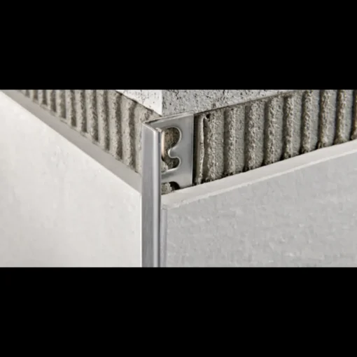 Proterminal PTAC vinkel fliseprofil 6 mm x 2,7 m