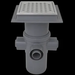 Purus afløbsskål Ø110 mm m/ flextop, rist og ramme