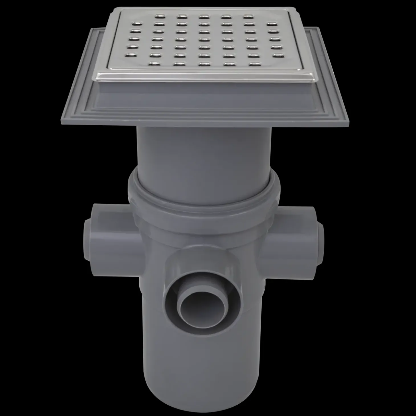 Purus afløbsskål Ø110 mm m/ flextop, rist og ramme