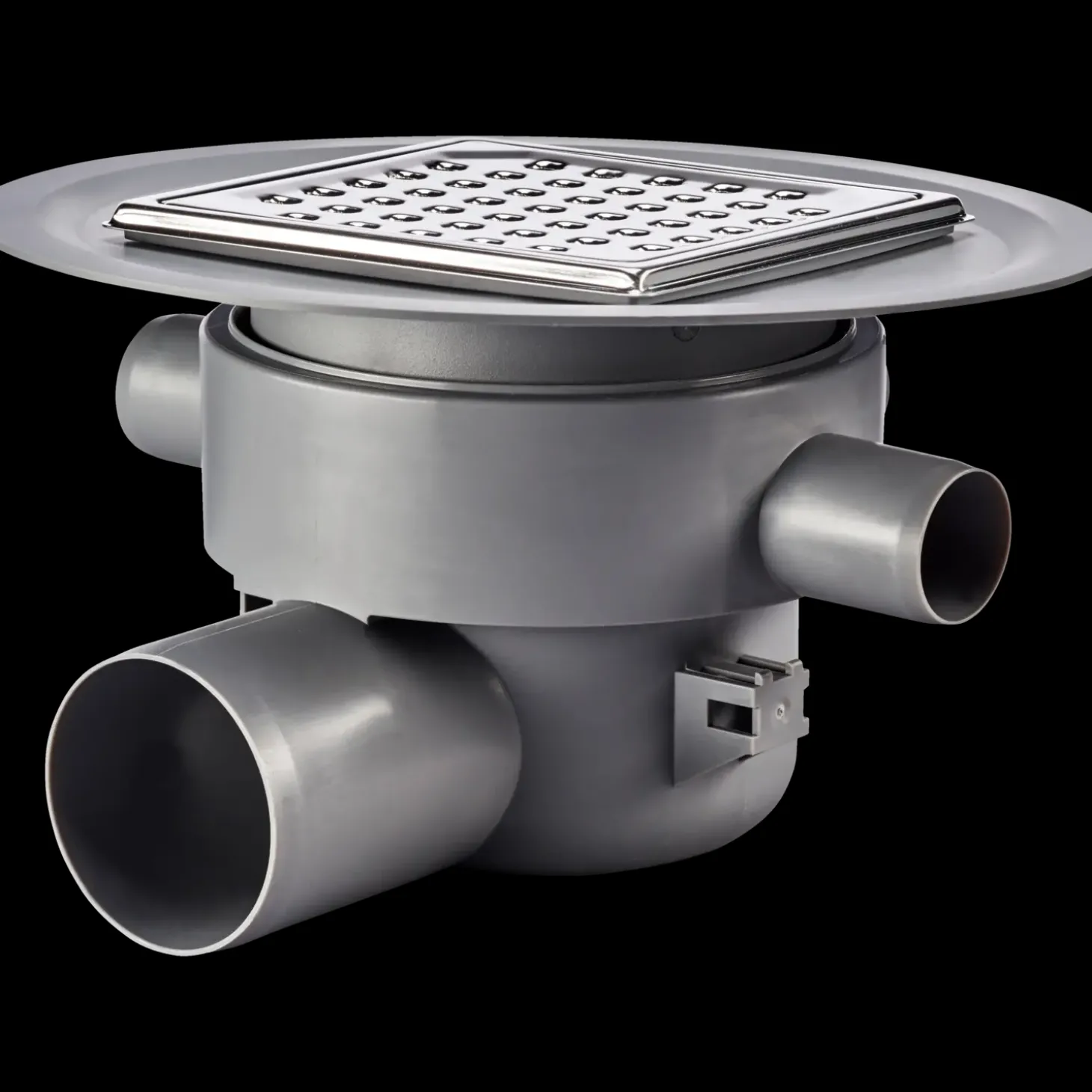 Purus multiflex afløbsrist Ø75 mm vandret