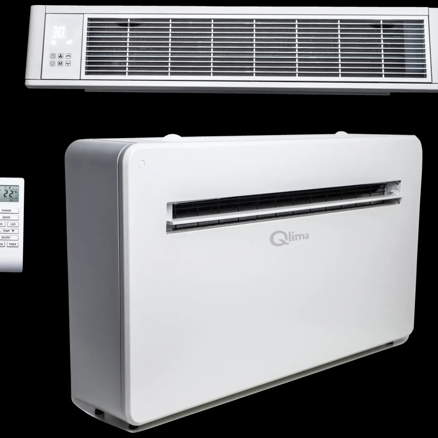 Qlima Monoblock Wi-Fi WDH-129 varmepumpe/klimaanlæg