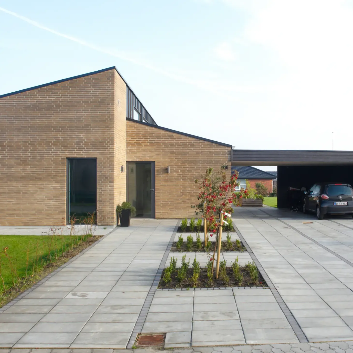 RBR Nordic-Line haveflise, 30x60x6 cm grå