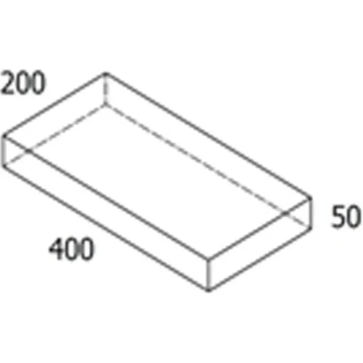RBR Nordic-Line Koks havefliser 20x40x5 cm