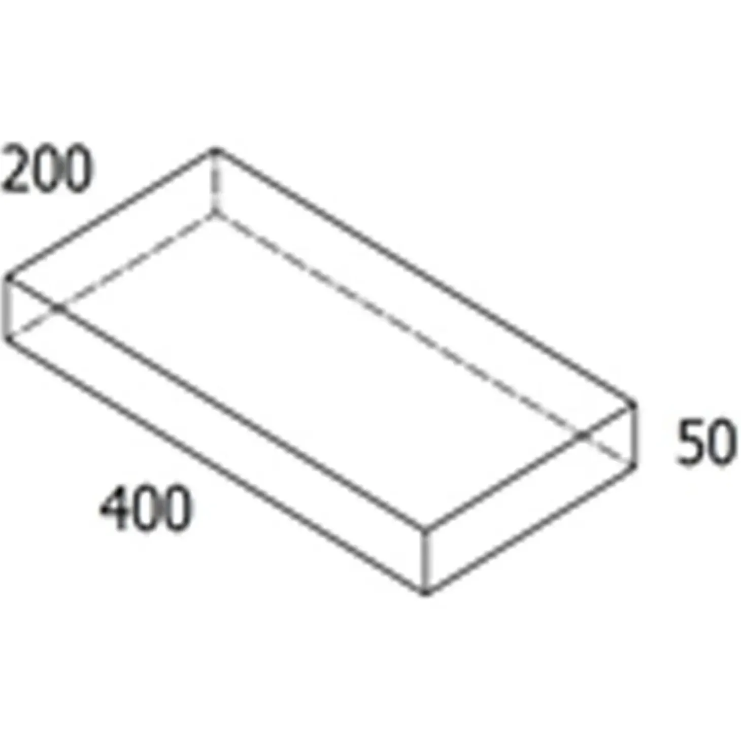 RBR Nordic-Line Koks havefliser 20x40x5 cm