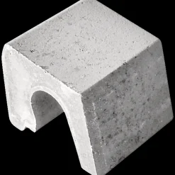 RBR støttemur 18,8x30x25 cm glat grå