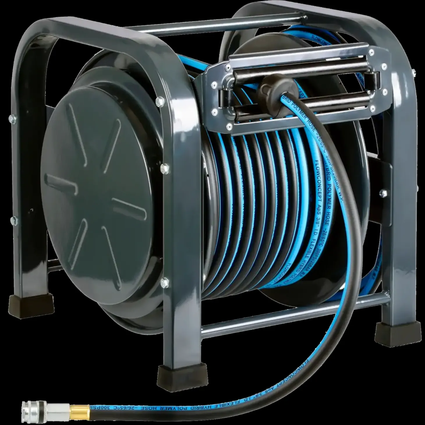 Rectus slangeopruller gulvmodel 3/8" x 30 m