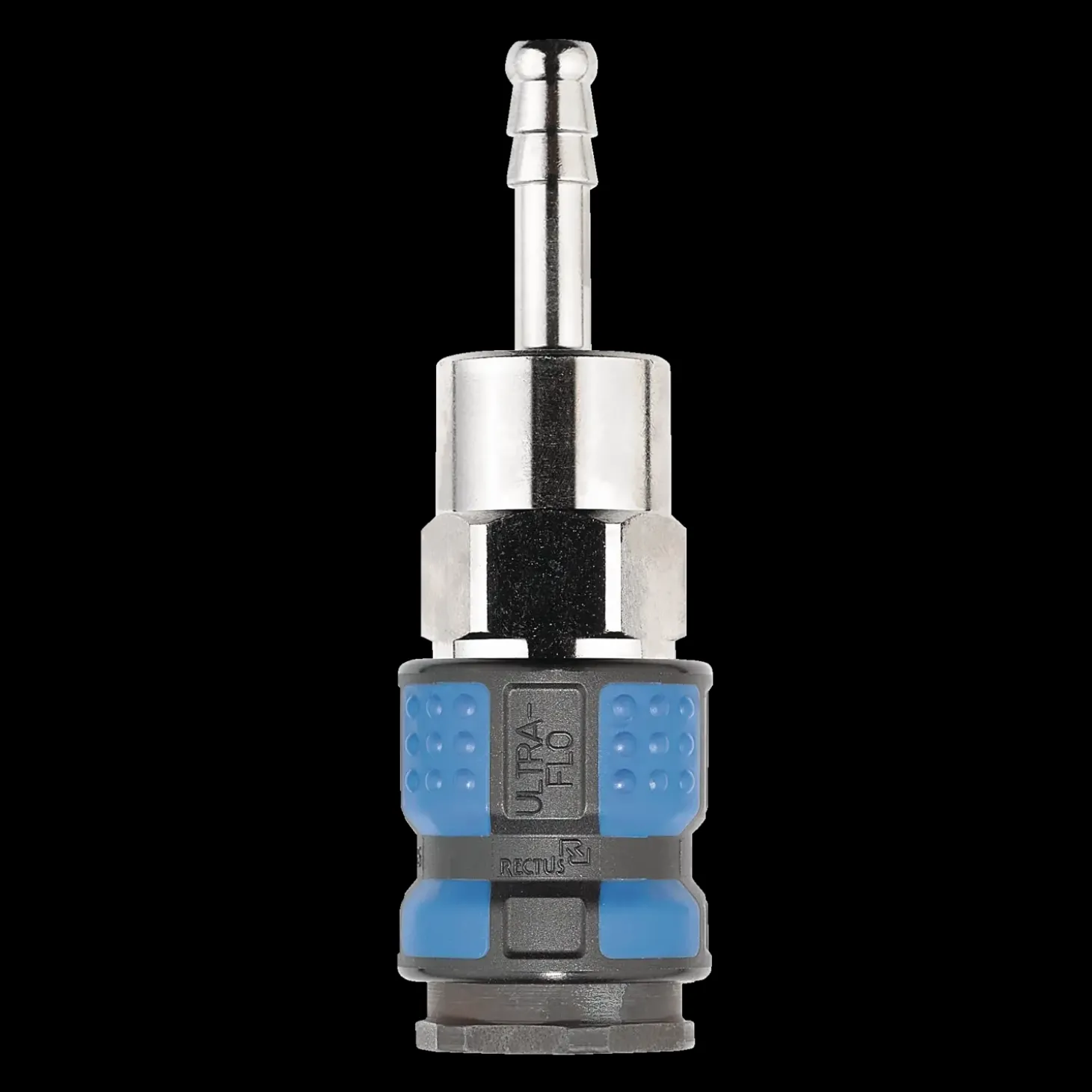 Rectus trykluft-kobling på SB 6 mm slangestuds