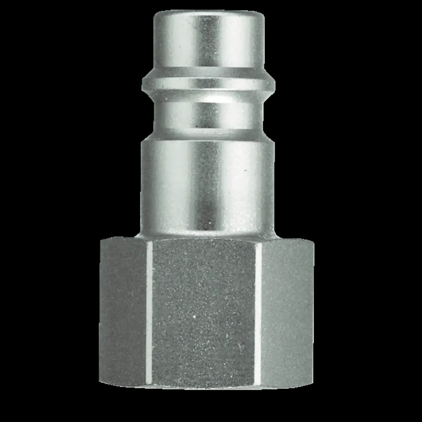 Rectus trykluft-nippel 1/4" indv. gevind