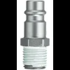 Rectus trykluft-nippel 3/8" udv. gevind