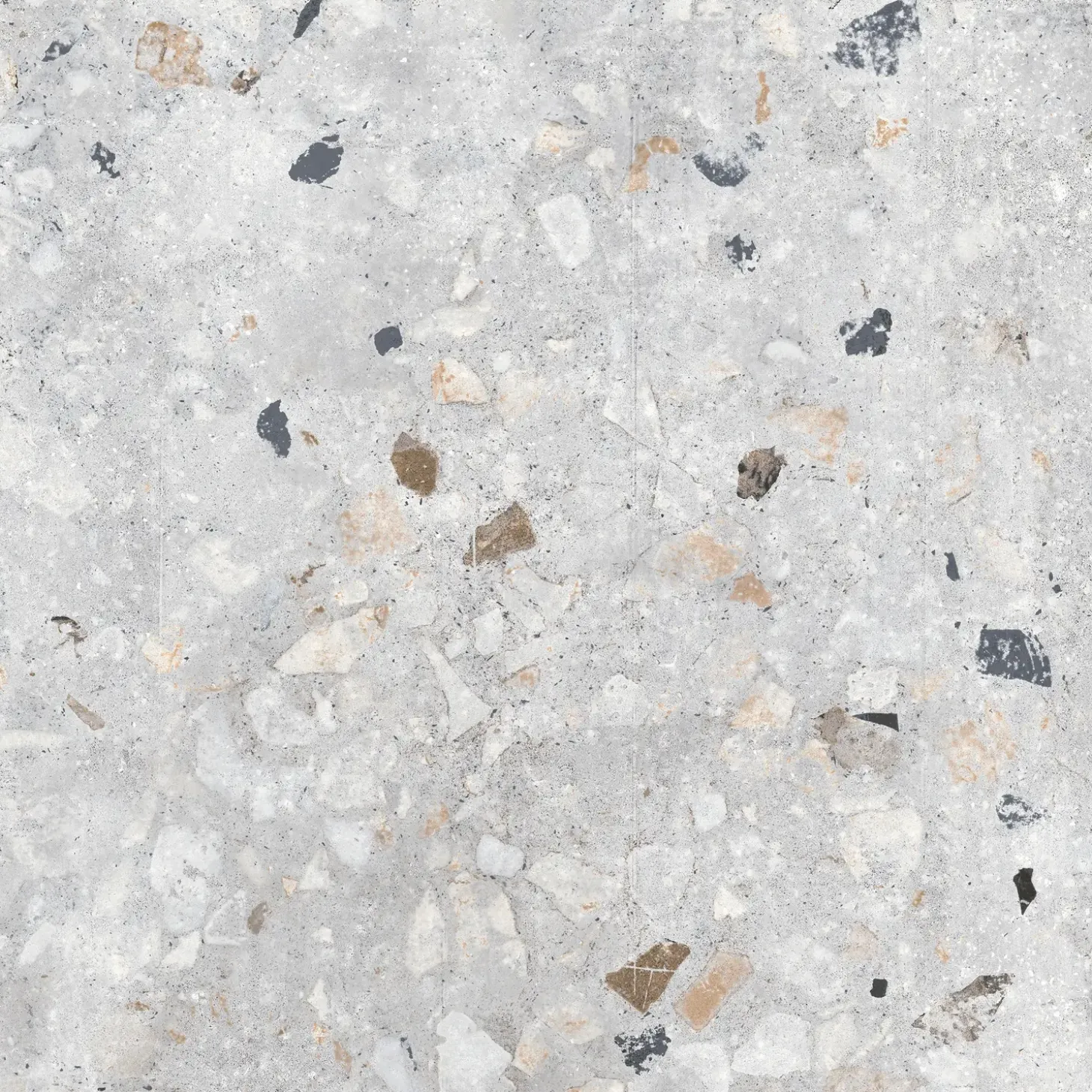 Recycle River Brown 60x60 cm