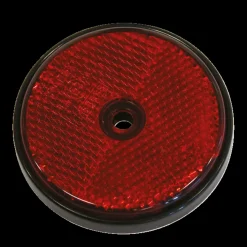 Refleks rund 70 mm rød