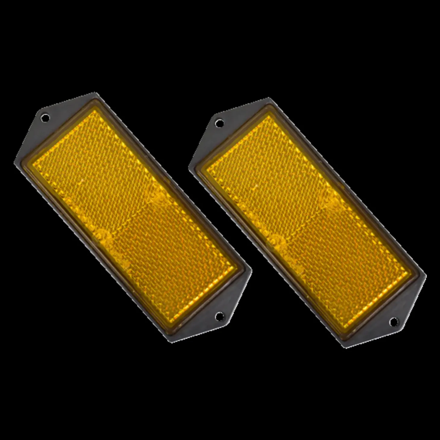 Reflekser 104x40 mm orange 2 stk